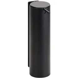 Brillantbad BEASY Seifenspender Edelstahl Schwarz 120x66x235 mm, 500 ml für Bad & Küche >> zum Kleben