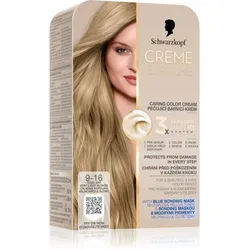 Schwarzkopf Creme Supreme Permanent-Haarfarbe Farbton 9-16 Cool Ash Very Light Blonde 60 ml