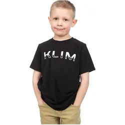 Klim Petrol Tri-Blend Kinder T-Shirt, schwarz-weiss, Größe XL