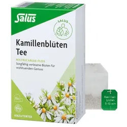 KAMILLENBLÜTEN Tee Bio Matricariae flos Salus Fbtl 15 St