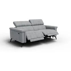RELAXSOFA NORDEL 3-Sitzer, grau
