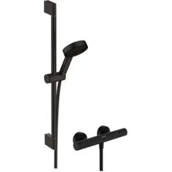 hansgrohe Brause-Set Pulsify Select S 669mm BrSt + Handbrause, 3jet, matt-sw