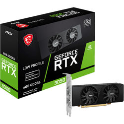 GeForce RTX 3050 Low Profile OC - 6GB GDDR6 RAM - Grafikkarte