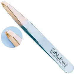 Witte Tweezers Zangen-Pinzette Goldspitze gerade