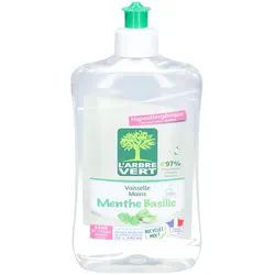 L'arbre Vert Liquide Vaisselle Menthe basilic