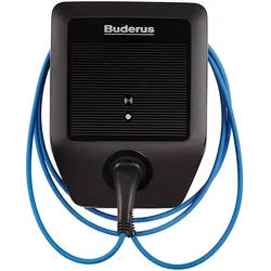 Buderus Wallbox Logavolt WLS11i P+ 230-400 V ein- & dreiphasiger Anschluss, 7,5m Kabellänge, RFID - 11 kW