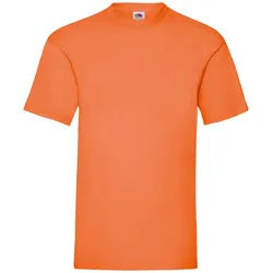 Fruit of the Loom - Valueweight Unisex T-Shirt - Orange / S