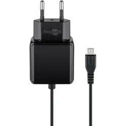 Goobay Mirco-USB Netzteil (15W) - universelles Ladegerät für viele Kleingeräte mit Mirco-USB Anschluss.