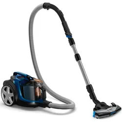 PHILIPS Bodenstaubsauger "FC9745/09 7000 Series", blau (royalblau), B:29,2cm H:29,2cm T:50,5cm, Bodenstaubsauger, mit 2 l Fassungsvermögen, Allergiefilter und TriActive+-Düse