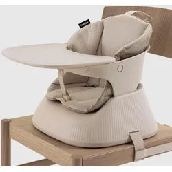 Xxxl Hochstuhl , Weiß , Kunststoff, Textil , 35.2x27.7x34.4 cm , BPA-frei , Bezug abnehmbar, Bezug waschbar, 3-Punkt-Gurt, Snacktablett , Füttern