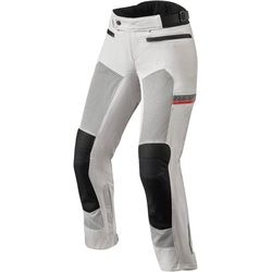 Revit Tornado 3 Damen Motorrad Textilhose, silber, Größe 42