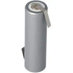 HHR-120 Panasonic Akku passend für Rasierer, Rasierapperate 1,2 Volt 1200mAh mit Lötfahne Z