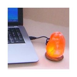 LED-Salzleuchte Compus mit USB für Computer&Laptop