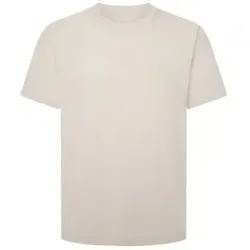 Pepe Jeans für Herren. PM509206 Connor T-shirt naturweiß (XS), Lässig, Baumwolle, Kurzarm