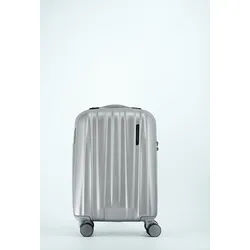 Polestream Moonrock Cabin Trolley S, 4-Rollen, erweiterbar Silver brushed
