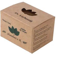 Sunnah Shop® Aleppo Seife 5% Lorbeer√∂l K√∂rperpflege 200 g