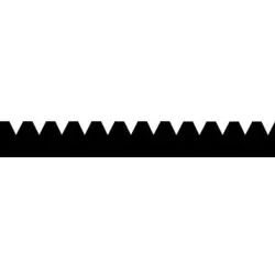 Roll Zahnleisten 180mm B2