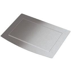 CWS Deckel für Paradise Stainless Steel Paper Abfallbehälter, Eleganter und formschöner Deckel für Papierkorb, Deckel aus Edelstahl