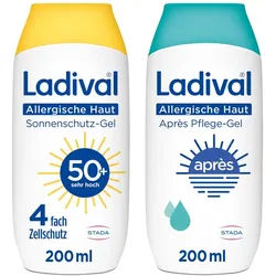 Ladival allergische Haut Gel LSF 50 und Apres Gel