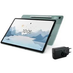 Lenovo Tab P12 with Matte Display 8GB 128GB Wifi - Sage Green + Pen & Charging Adaptor Processeur MediaTek Dimensity 7050 2,60 GHz , Android, 128 Go UFS 2.2