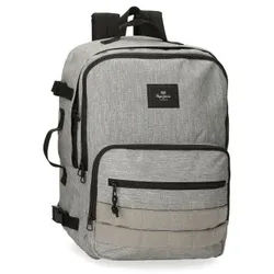 Pepe Jeans für alle. 63328H1 Evergreen Rucksack 44cm grau (OSFA), Lässig, Polyester, Kinderbekleidung