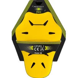 Bering Protect Flex Omega Dorsale Level 1 Rückenprotektor, gelb, Größe S M L für Männer