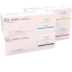 Turbotoner kompatibles Set 4x Toner 1500 Seiten für Lexmark 20N20 CS331dw CS431d...