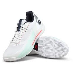 Wilson Tennisschuhe Rush Tour 5.0 Clay/Sandplatz weiss/mint/coral Herren