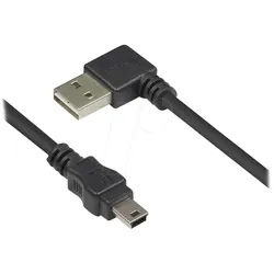GC 3310-EU01W - USB 2.0 Kabel, EASY A Stecker auf Mini B Stecker, 1 m