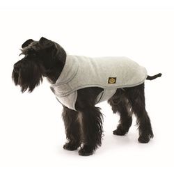 Fashion Dog Fleece-Hundemantel - Grau 30 cm 1 St