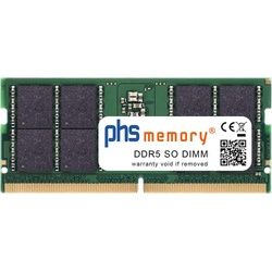 PHS-memory RAM passend für Schenker KEY Pro 17-E24vfv, RAM Modellspezifisch