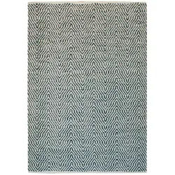 Xxxl Flachwebeteppich , Grau , Textil , Struktur , rechteckig , 80x150 cm , pflegeleicht , Teppiche und Böden, Teppiche, Webteppiche