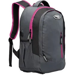 Sportrucksack Grau/Pink 34L