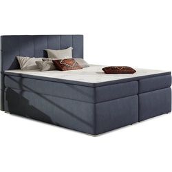 Best for Home Boxspringbett Bolero Bonellfederkern inkl. Topper mit Lieferung 140 cm x 200 cm