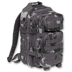 Brandit US Cooper M Rucksack, schwarz-grau für Männer