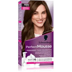 Schwarzkopf Perfect Mousse Permanent-Haarfarbe Farbton 600 Light brown 1 St.