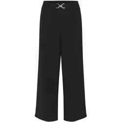 Stoffhose KAFFE "Casual Hose KAillis", Damen, Gr. 34, N-Gr, schwarz (schwarz deep), Obermaterial: 100% Polyester PES., Hosen Stoffhose