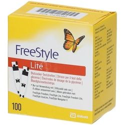 FreeStyle Lite Blutzucker Teststreifen ohne Codieren 100 St 100 St Teststreifen