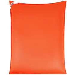 Xxxl Outdoorsitzsack , Orange , Textil , Uni , 340 l , Füllung: Polystyrol , 115x20x142 cm , Bezug abnehmbar und waschbar, Reißverschluss , Wohnzimmer, Sessel, Sitzsäcke, Outdoor Sitzsäcke