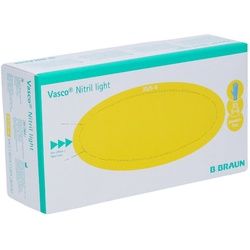 B. Braun Vasco® Nitril light Untersuchungshandschuhe Handschuhe 100 St
