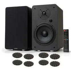 Vulkkano A6 ARC Aktivlautsprecher schwarz Oehlbach Set