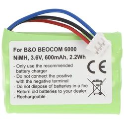 AccuCell Akku passend für BANG & OLUFSEN M6000, Beocom M6000