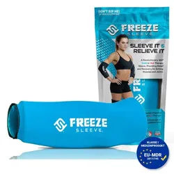 Freeze Sleeve - Kühl- und Wärmebandage 1 kg tuerkis