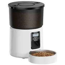 ROJECO Button Futterautomat, 3 l (weiß)