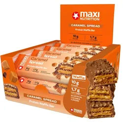 MaxiNutrition Waffle Protein Bar Proteinriegel Geschmack Caramel 12x40 g