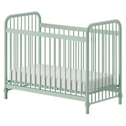 Gitterbett Bronxx ca. 60x120 cm Grün Matt