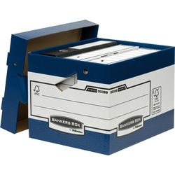 Bankers Box Archivbox Ergo Box Heavy Duty 0038801 blau