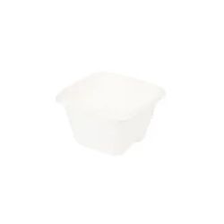 Greenbox Portionsbecher, quadratisch, 130 ml, 80 x 80 x 47 mm DFC01370 , 1 Karton = 24 Packungen à 50 Stück