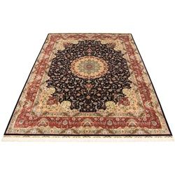 morgenland Orientteppich »Hereke - 402 x 303 cm - dunkelrot«, rechteckig morgenland Dunkelrot B/L: 303 cm x 402 cm