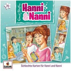 Europa Hörspiel-CD Hanni und Nanni 70 - Schlechte Karten für Hanni und Nanni